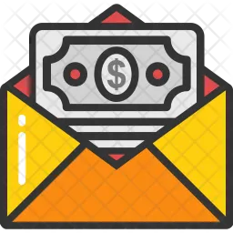 Salary mail  Icon