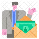Salary Mail  Icon