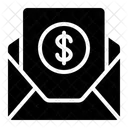 Money Dollar Mail Icon