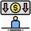 Salary Reduction Salary Reduction Icon