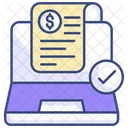 Salary Sheet  Icon