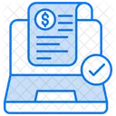 Salary Sheet  Icon