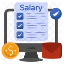 Salary Slip Payslip Payment Slip Icon