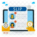 Salary Slip Icon