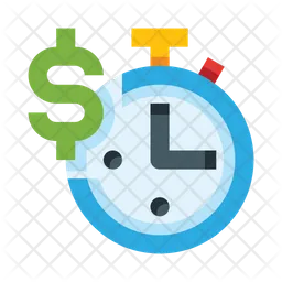 Salary Time  Icon