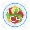 Salat Obst Gemischt Symbol