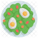 Salat Vegan Gemuse Symbol