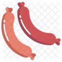 Salchicha Carne Comida Icono