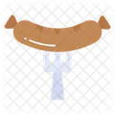 Salchichas Comida Comida Icono
