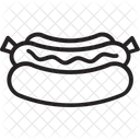 Salchichas Salchichas Envasadas Salami Icono