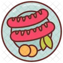 Salchichas Tocino Ternera Icono