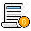 Verificar Saldo Planilha De Bitcoin Planilha Financeira Ícone