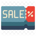 Sale Shopping Promotion Icon