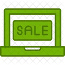 Sale Laptop Computer Icon