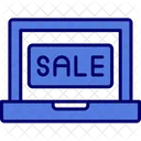 Sale Laptop Computer Icon