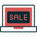 Sale Laptop Computer Icon