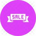Sale Shopping Ribbon Icon