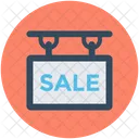 Sale Signboard Hanging Icon