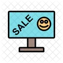 Sale Lcd Tag Ecommerce Icon