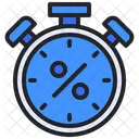 Discount Stopwatch Time Icon