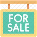 Sale Information Signboard Icon