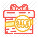 Sale Gift Box Icon