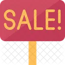 Sale Signpost Placard Icon