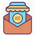 Isale Ads Email Sale Advertising Email Shopping Ads Icon