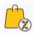 Sale Bag Discount Bag Discount Icon