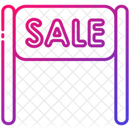 Sale Banner  Icon