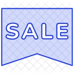 Sale banner  Icon