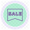 Sale Banner Cyber Sale Icon