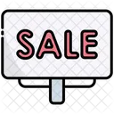 Billboard Discount Sale Icon