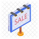 Billboard Signboard Sale Icon