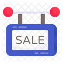 Sale Board Roadboard Signboard Icon