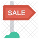 Sale Board Sign Icon