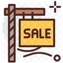 Sale Board Sale Bill Board Icon
