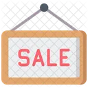 Sale Board Offer Signaling Icon