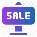 Sale Board Sale Signal Icon