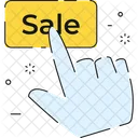 Sale button  Icon