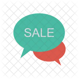 Sale Chat  Icon
