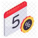 Sale Date Sale Day Discount Day Icon