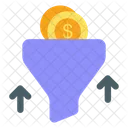 Market Filter Funnel Icon