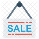 Sale hanging board  Icon