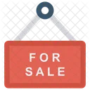 Sale hanging Board  Icon