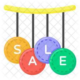 Sale Hanging Coupons  Icon
