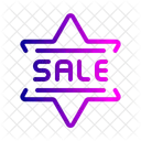 Sale Badge Star Icon