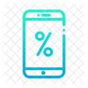 Sale Mobile Ecommerce Icon