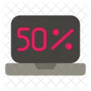 Sale 50 Percent Offer 아이콘