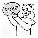 Sale Message  Icon